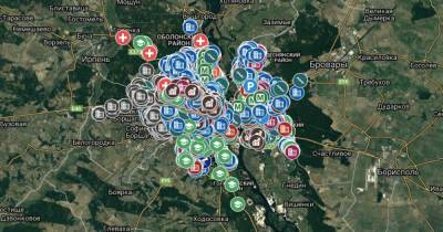 КГГА обновила карту бомбоубежищ Киева