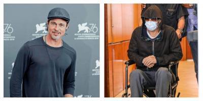 Брэд Питт сел в инвалидную коляску после посещения стоматолога по причинам ответственности - фото - ТЕЛЕГРАФ