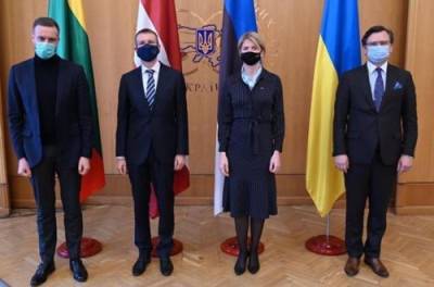 Курс Украины в ЕС и НАТО получил поддержку со стороны стран Балтии