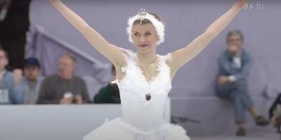 Оксана Баюл усмотрела плагиат в костюме россиянки Камилы Валиевой - видео - ТЕЛЕГРАФ