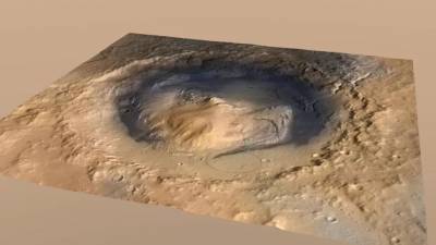 Вода на Марсе исчезла не сразу
