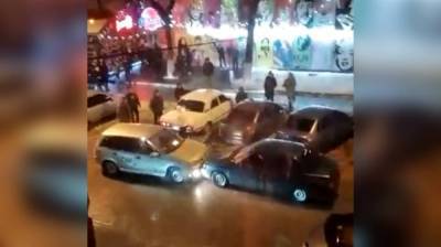 Воронежцы сообщили о драке таксистов в центре города