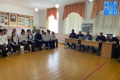 В Карабудахкентском районе состоялась встреча с ликвидаторами ЧАЭС