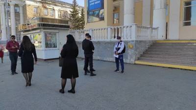 В Кургане полиция задержала задержали горожанина, вышедшего с пикетом за Навального