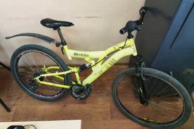 В Кургане служебная собака нашла украденный велосипед