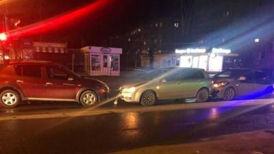 Водитель пострадал в тройном ДТП в Йошкар-Оле