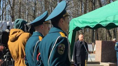 Погибшего при тушении Невской мануфактуры похоронили в Петербурге