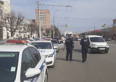 В Рязани продолжается полицейский рейд по тонировке