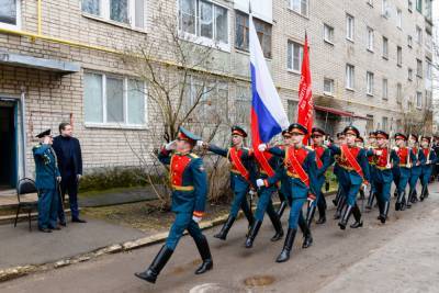 В Смоленская состоялся Парад для одного ветерана в день столетия Федора Русакова