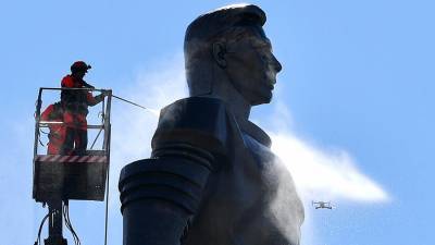 Памятник Гагарину в Москве отреставрируют в 2022 году