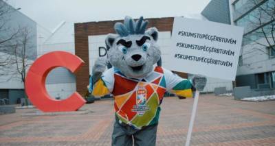 Талисман чемпионата мира требует права делать покупки в Domina Shopping