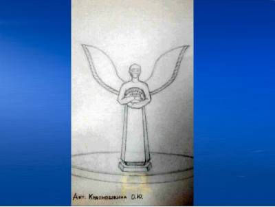 Ангел в маске: В Кургане около ковидного госпиталя установят памятник медработникам