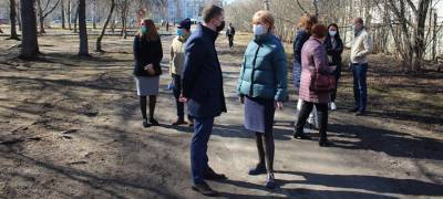 Спортивная площадка и живая ель появятся в Машезерском сквере в Петрозаводске
