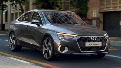 В России начался приём заказов на обновлённые Audi A3