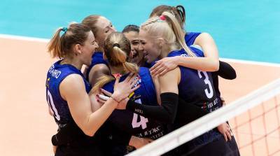 Волейболистки "Минчанки" укрепили лидерство в финальной серии чемпионата Беларуси