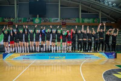 СК Прометей выиграл женский чемпионат Украины-2020/21 по волейболу