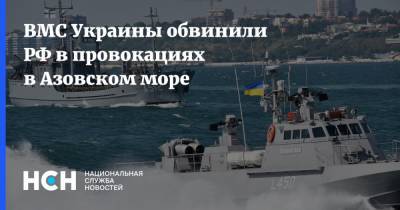 ВМС Украины обвинили РФ в провокациях в Азовском море