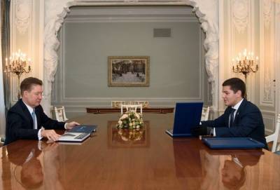 Миллер и Артюхов обсудили участие «Газпрома» в новых социальных проектах Ямала