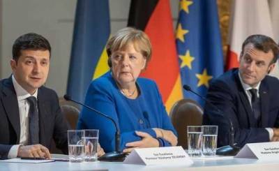 Меркель присоединится к переговорам Макрона и Зеленского