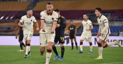 «Рома» на своем поле сыграла вничью с «Аяксом» и вышла в полуфинал Лиги Европы