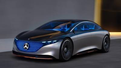Mercedes-Benz презентовала первый полностью электрический седан