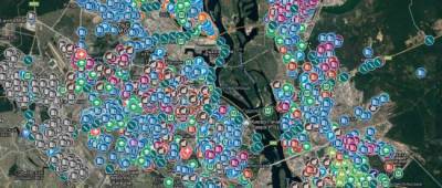 В КГГА опубликовали обновленную карту столицы с адресами подземных укрытий