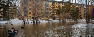 В Новосибирске вновь затопило Тимирязевский сквер
