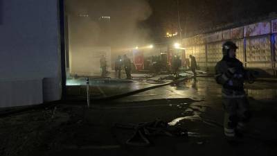 Пожар на складе на юго-востоке Москвы ликвидировали