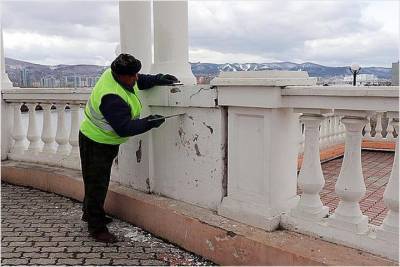 В Красноярске отремонтируют переход от Центрального парка на набережную