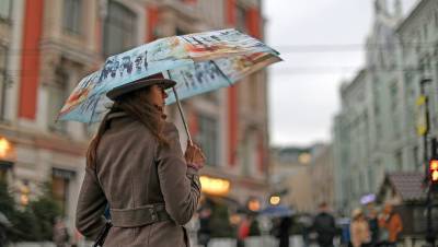 В Москве в пятницу ожидается до +18°С и дождь