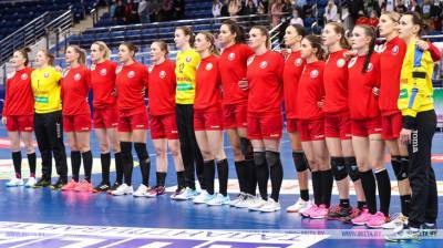 Белорусские гандболистки сыграют с командой Черногории в плей-офф ЧМ
