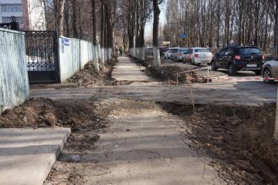 В Йошкар-Оле начался ремонт улицы Суворова
