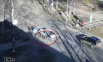 «Ребенок рыдал от испуга». Девочку на велосипеде сбили в Петрозаводске