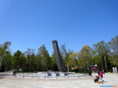 Фонтан в южно-сахалинском парке заработает 1 мая и зазвучит по-новому