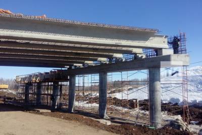 По трассе М7 в Зеленодольском районе построят три путепровода