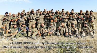 «Армянские орлы» вольются добровольцами в Российскую армию в случае войны с НАТО