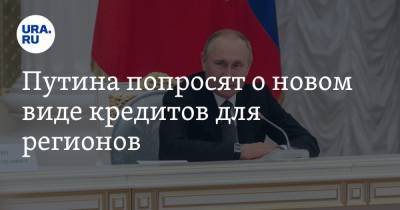 Путина попросят о новом виде кредитов для регионов