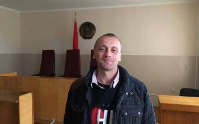 «Весна»: задержанный в суде правозащитник Александр Войтешик объявил голодовку