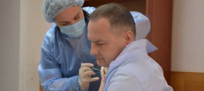 Врио главы Красногорска Алексей Спасский сделал прививку от коронавируса