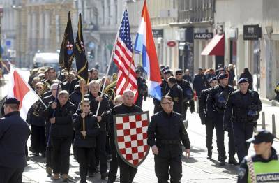 В Хорватии снесли еще один памятник партизанам Второй мировой