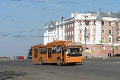Маршрут трех нижегородских троллейбусов сократится до площади Свободы на 3 дня