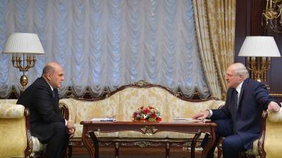 Мишустин предложил Лукашенко подумать об интеграции налоговых систем