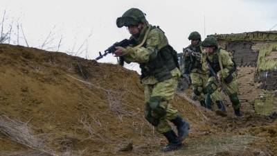 Военнослужащие ЮВО приняли участие в учениях в Крыму