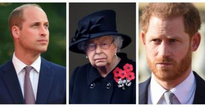 Королева не позволила принцам Уильяму и Гарри находиться рядом на похоронах Филиппа
