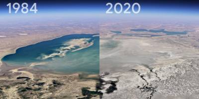 Google показал, как изменялась Земля за последние 37 лет (видео)