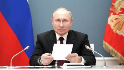 Путин примет окончательное решение по ответу России на санкции США