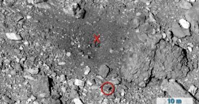 Разбросал камни весом в тонну. Аппарат NASA устроил беспорядок на астероиде Бенну (фото)