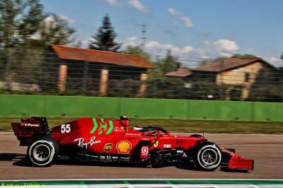 Ferrari испытывает в Имоле новую версию днища
