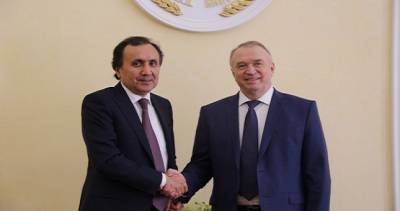 Имомуддин Сатторов встретился с президентом ТПП России