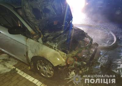 На Волыни журналистке подожгли автомобиль